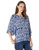 Karen Kane Women's Modern Sleeve TOP, Print, X-Small