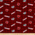 Sykel Enterprises NCAA Wisconsin Flannel Check Red/Black/White Multi, Fabric by the Yard