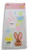 Spring Themed Easter Bunnies and Flowers Gel Window Clings - 29 Piece