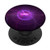 Opalescent Vibrant Colors, Violet Black Flame PopSockets PopGrip: Swappable Grip for Phones  and  Tablets