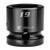 Capri Tools 19 mm Stubby Impact Socket, 1/2 in. Drive, 6-Point, Metric