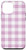 iPhone 12 mini Pink and White Gingham Buffalo Check Plaid Checkered Flannel Case