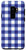 Galaxy S9plus Navy Blue and White Gingham Buffalo Check Plaid Checkered Case