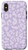 iPhone X/XS Lavender Pale Purple Leopard Print Cheetah Animal Pattern Case