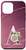 iPhone 12 mini Maroon floral Initial Letter A monogram beige roses Case