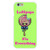Apple iPhone 6plus (Plus) Custom Case White Plastic Snap On - Lollipops Fix Everything Food Humor Cartoon