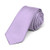 TieMart Lavender Skinny Solid Color Necktie, 2 inch Width