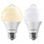 Luxrite A19 LED Motion Sensor Light Bulbs, 60W Equivalent, Motion Activated Dusk to Dawn Sensor, 3000K Soft White, 800 Lumens, Security Light Bulb, Indoor/Outdoor, UL Listed, E26 Base (2 Pack)