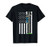 Funny American Lineman Flag - USA Electric Cable Lineman T-Shirt