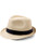 BABEYOND 1920s Panama Fedora Hat Cap for Men Gatsby Hat for Men 1920s Mens Gatsby Costume Accessories (Beige, Polyester)