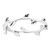 AeraVida Endless Olive Crown Branch .925 Sterling Silver Band Ring (6)