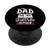 My Dad Is My Favorite Author Outfit Book Writer Gift PopSockets PopGrip: Swappable Grip for Phones  and  Tablets