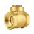 Joywayus 3/4 Female Thread Brass Horizontal Check Valve DN20 One-Way Non-Return Swing Check Valve Prevent Water Backflow