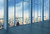 Leowefowa Empty Office French Window View Backdrop Vinyl 7x5ft French Sash Pillars Cityscape Photography Background Event Party Activities Decors Banner Studio Photo Booth Selfie Props