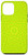 iPhone 12 mini Lime Green Psychedelic Star Pattern Trippy Artstyle Design Case