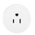 Ccylez Smart Socket,Mini Smart Outlet WiFi Socket,Timing Charging Intelligent APP Management Remote Voice Control Smart Plug(US Plug)