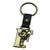 Mickey Mouse Letter F Disney Brass Keychain