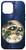 iPhone 12 Pro Max Funny Moon with Black Night Sky and Stars,looking celestial Case