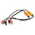 HeavenSense H7 50W 60R LED Decode Error Canceller Car Fog Light Singal Load Resistor Canbus
