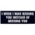 I Wish I was Kissing You Instead of Missing You Patch Embroidered Funny Morale Biker Applique Fastener Hook  and  Loop Emblem