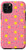 iPhone 11 Pro Cute Star Pattern Rainbow Sprinkles Pattern Pastel Pink Case