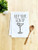 Funny Kitchen Towel, Keep Your Gin Up, Flour Sack Dish Towel, Sweet Housewarming Gift, White, Martini/Gimlet