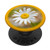 White and Yellow Floral Design Pop Socket - Daisy Flower PopSockets Grip and Stand for Phones and Tablets