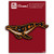 MUNAN Orange Whale Patch Embroidered Applique Badge Iron On Sew On Emblem