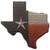 Tactical Texas State Flag Embroidered Emblem Iron On Sew On TX Patch - Subdued Red