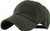 Distressed Dad Hat Vintage Low Profile Polo Style Baseball Cap - Olive