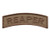 LEGEEON Reaper Shoulder Tab Tan Coyote Badge US Army Tactical Morale Touch Fastener Patch