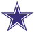 Reflective Dallas Cowboys Helmet Decals Motorcycle Hard Hat Sticker RTIC Truck Car Bumper Dallas Cowboys Star Decal