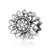Sunflower Charm 925 Sterling Silver Sun Charm Flower Charm Love Gift Charm for Pandora Charm Bracelet (Sunflower A)