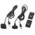 PKPOWER 4800mAh Battery Packplus Charger Cable for Xbox 360 Wireless Controller Black 2 Pack