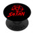 Evil Devil Occult Upside Down Pentagram Satanic Satan PopSockets Grip and Stand for Phones and Tablets