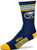 For Bare Feet NHL 4 Stripe Deuce Crew Socks-Buffalo Sabres-Medium