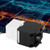 Romantic Valentine's Day 180 Degree Network, Leftwei 2Pcs CAT6a Unshielded Network Module, Single Port 180 Degree Cable Connectors Network Module, for Network Engineering Integrated Wiring Work Ar