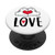 Disney Mickey and Minnie Mouse Heart Hands Love PopSockets PopGrip: Swappable Grip for Phones  and  Tablets