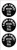 3 Look Away While I Fix This Hard Hat Sticker MotorcycleHelmet Decal Funny 2 inch