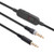 Alitutumao Replacement Audio Aux Cable Cord Wire with Inline Mute  and  Volume Control Compatible with HyperX Cloud Mix Cloud Alpha (No Inline Mic)