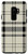 Galaxy S9plus Black  and  Beige Plaid Pattern Gingham Checkered Gift Case