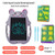 LOKOER LCD Writing Tablet, 9 Inch Colorful Toddler Doodle Board Drawing Tablet, Erasable Reusable Electronic Drawing Pads, Educational and Learning Toy for 2-6 Years Old Boy and Girl, Purple, Colorful