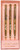 Phi Mu Sorority Glitter Pen Set