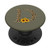 Leopard Animal Print Monogram Letter D Olive Green PopSockets PopGrip: Swappable Grip for Phones  and  Tablets