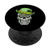 Irish Sugar Skull Leprechaun Bowler Hat St Patricks Day PopSockets PopGrip: Swappable Grip for Phones  and  Tablets