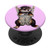 Black Tan Shiba Inu Dog in Baby Carrier PopSockets PopGrip: Swappable Grip for Phones  and  Tablets
