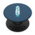 Artistic Zen Feather Minimalist Graphic PopSockets PopGrip: Swappable Grip for Phones  and  Tablets