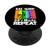 80's Music Fan Funny Retro Vintage Gift Cassette Tape PopSockets PopGrip: Swappable Grip for Phones  and  Tablets