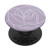 Rose Flower Drawing Floral Boho Modern Lavender Purple Women PopSockets PopGrip: Swappable Grip for Phones  and  Tablets