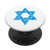 Star Of David - Jew Hanukkah Jerusalem Israel PopSockets PopGrip: Swappable Grip for Phones  and  Tablets